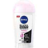 Nivea Black and White Invisible Clear Deodorant Stick 40 ml (UAE) - 139700638