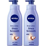 Nivea Body Milk Shea Smooth Moisture Care (400 ml) - 83846