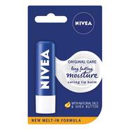 Nivea Long Lasting Moisture Caring Lip Balm - Shea Butter - 54079