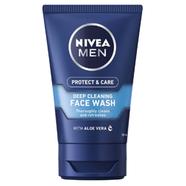 Nivea Men Deep Anti-Impurities Clean Face And Beard Wash (100 ml) - 81787