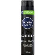 Nivea Men Deep Clean Shave Shaving Gel 200 ml - 139701940