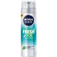 Nivea Men Fresh Kick Mint and Cactus W. Shaving Gel 200 ml - 139701941