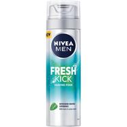 Nivea Men Fresh Kick Mint and Cactus W. Shaving Gel 200 ml (UAE) - 139701941