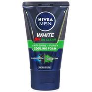 Nivea Men White Oil Clear Anti Shine Purify Cooling Foam 100 mL