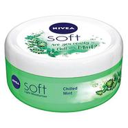 Nivea Soft Jar Chilled Mint Cream (200 ml) - 80179