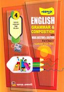 Nobodoot English Grammar And Composition with Model Questions and Solutions (Class 4) - (For Class 4)