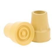 Non-Slip Rubber Walking Crutch Stick Tips 2.2 cm - 2 Pieces