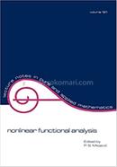 Nonlinear Functional Analysis