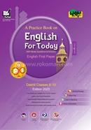 A Practice Book on English for Today (English First Paper)