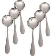 Nova Stainless Steel Sup 15 Cm Spoon 6 Pcs icon