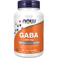Now Foods Gaba 500 mg 100 Veg Capsules icon