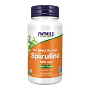 Now Foods Spirulina - 100 Tabs - 500 mg