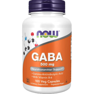 Now Gaba 500 mg 100 Capsules