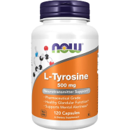 Now L-Tyrosine 500 mg 120 Capsules