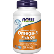 Now Omega 3 Fish Oil 100 Softgels