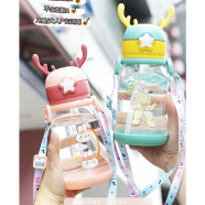 Number Plastic Kids Water Bottle/Mom pot -1pcs - 500ml icon