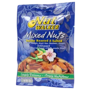 Nut Walker Deluxe Roasted and Salted Mixed Nuts Pouch Pack 30 gm (Thailand) - 142700284