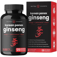 NutraChamps Korean Red PanaxGinseng 120 Counts