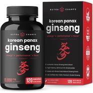 NutraChamps Korean Red PanaxGinseng 120 Counts