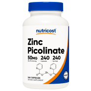 Nutricost Zinc Picolinate 50 Mg - 240 Capsules -505534938