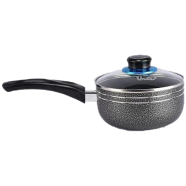 OCEAN Sauce Pan Non Stick 18cm W/G Lid Stone - ONS18SC