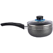 OCEAN ONS20SC Sauce Pan Non Stick 20cm W/G Lid Stone