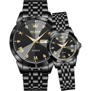 OLEVS 9931 New Exclusive Design Coupe 2 Pcs Watch for Men and Women