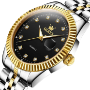 OLEVS Luxury Diamond Quartz Watch for Men image