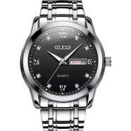 OLEVS Mens Business Waterproof Watches with Auto Date image