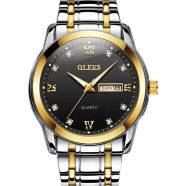 OLEVS Mens Business Waterproof Watches with Auto Date