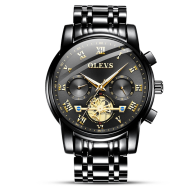 OLEVS Watch Luxury Business Chronograph waterproof stainless steel watch for mens - 2859