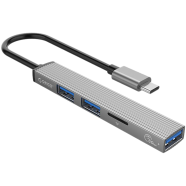 ORICO AH-A12F - USB3.0 HUB 3 Ports Plus TF Memory 5Gbps image