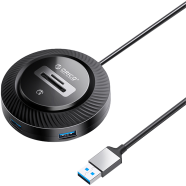 ORICO Desktop 4-Port USB Hub with SD TF Port YK5-U3-03-BK