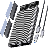 ORICO Dual- bay M.2 NVME Plus SATA AM2C3-2SN- GY