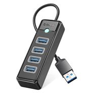 Orico PW4U-U3-BK 4 Ports USB-A To USB3.0 HUB