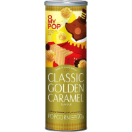 O MY POP Classic Golden Caramel Flavour Popcorn 70 gm icon