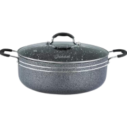 Ocean Non Stick Stone Coating Cooking Pot 24 cm, W/G Lid, Shallow - ONC24SCS