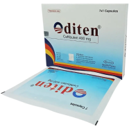Oditen 400mg Capsule 7's Strip icon