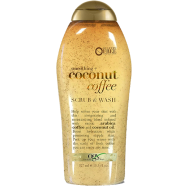 Ogx Smoothing Plus Coconut Coffee Scrub And Wash 577 ml 