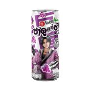 Oishi Chakulza Sparkling Kyoho Grape F. Green Liq. Tea Can 320 ml (Thailand) - 142700232