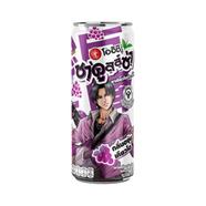 Oishi Chakulza Sparkling Kyoho Grape F. Green Liq. Tea Can 320 ml - 142700232