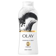 Olay Cleansing Infusion Charcoal and Mint Body Wash 400 ml (UAE) - 139701085