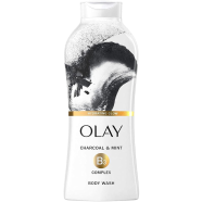 Olay Cleansing Infusion Charcoal and Mint Body Wash 400 ml - 139701085