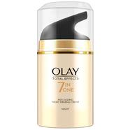 Olay Night Cream Total Effects 7 in 1 Anti Ageing Night Moisturiser 50 gm - OO0142
