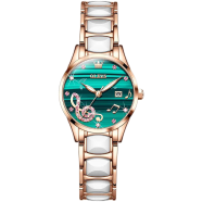 Olevs Fashion Diamond Ceramic Watch - 3605 