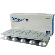 Olmecar 20 mg - 10's Strip Tablet