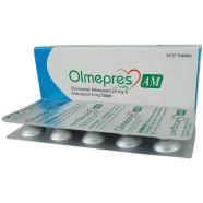 Olmepres Am 5 mg, 20 mg Tablet 10'S Strip