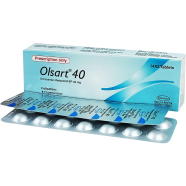 Olsart 40 mg Tablet 14's Strip icon