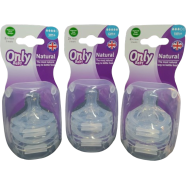 One Bottle Accessories Breast Milk Real Petal Pacifier -1box 2piece CN