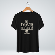 One Ummah BD 'Best dawah of a muslim is his attitude' Design Classic Round Neck Half Sleeve T-shirt for Men - (CMTHC-CAD26)